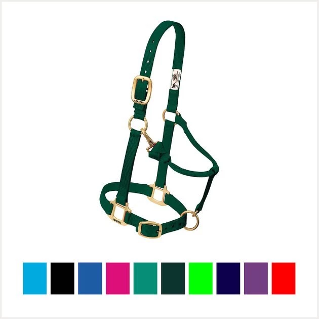 Weaver Leather Original Adjustable Nylon Horse Halter 3 Weaver Leather Original Adjustable Nylon Horse Halter