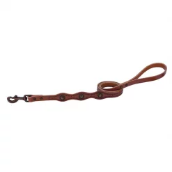 Weaver Pet Sundance Leather Dog Leash