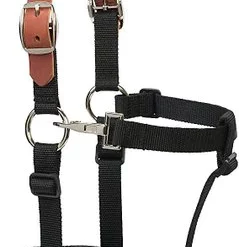 Weaver Leather Horse Grazing Muzzle, Black, Large