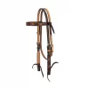 Weaver Leather Cross Floral Tooled Horse Browband Headstall