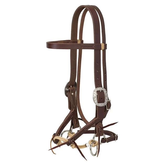 Weaver Leather Justin Dunn Bitless Horse Bridle 3 Weaver Leather Justin Dunn Bitless Horse Bridle