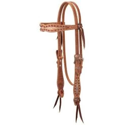 Weaver Leather Copper Blossom Horse Browband Headstall