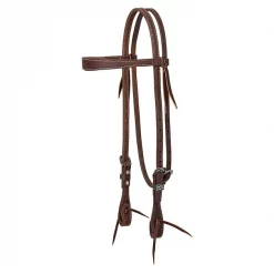 Weaver Leather Working Tack Indian Slim Horse Browband Headstall