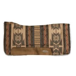 Weaver Leather Contoured Felt Insert & Merino Wool Fleece Bottom Horse Saddle Pad