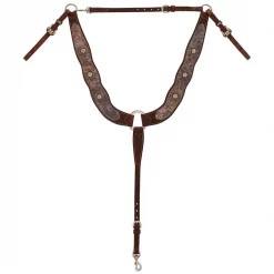 Weaver Leather Patina Rose Pulling Horse Breast Collar