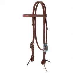 Weaver Leather ProTack Designer Hardward Horse Browband Headstall