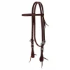 Weaver Leather Working Tack Raspberry Designer Hardware Horse Browband Headstall