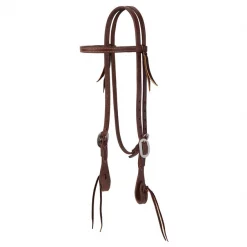 Weaver Leather ProTack Oiled Pineapple Knot Horse Browband Headstall