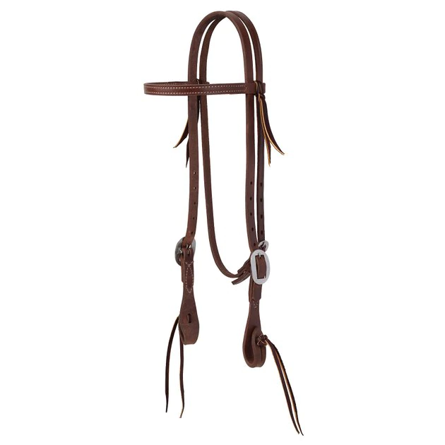 Weaver Leather ProTack Oiled Pineapple Knot Horse Browband Headstall 3 Weaver Leather ProTack Oiled Pineapple Knot Horse Browband Headstall